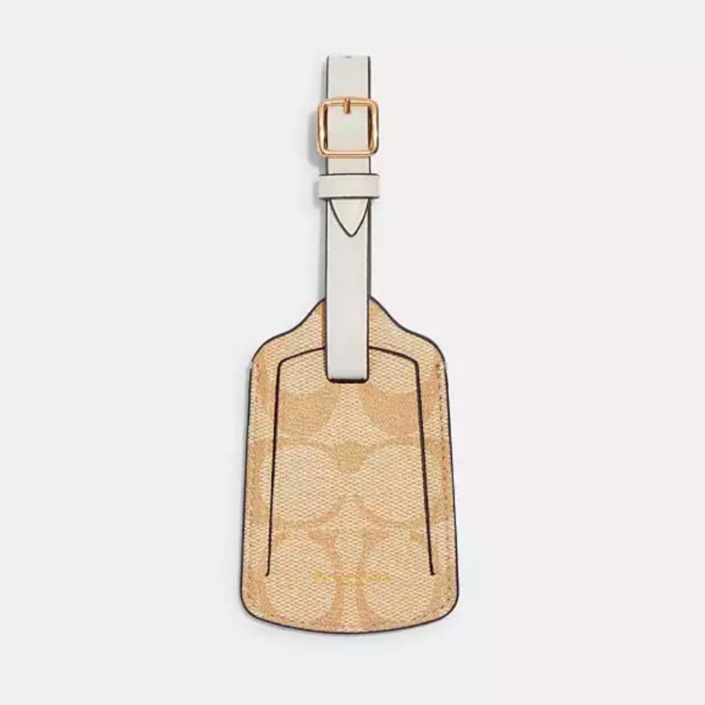NWT COACH Signature Luggage Tag